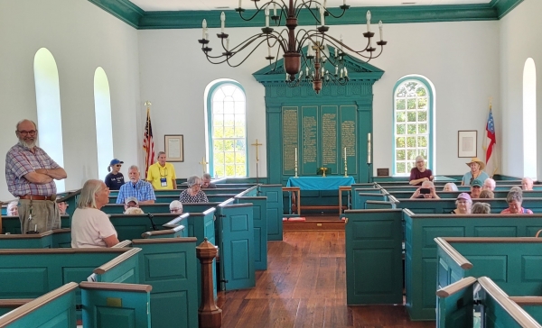 Historic Germanna visits Little Fork Church