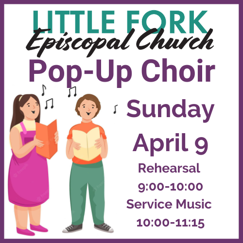 Pop-Up Choir April 9, 2023