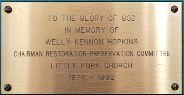 Little Fork Church Notes From History - October 12, 2023 