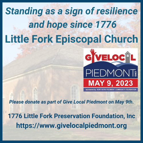 Please Donate to Give Local Piedmont for Little Fork Preservation Foundation