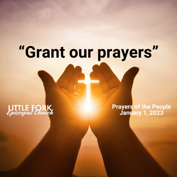 Prayers of the People January 1, 2023