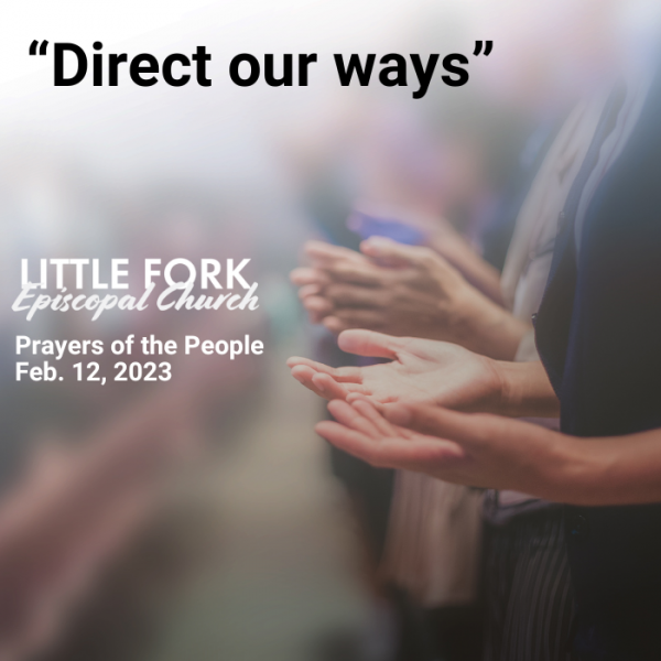 Prayers of the People February 12, 2023