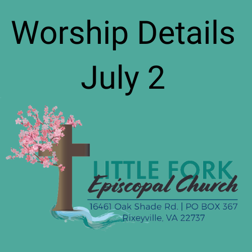 Worship Service & Livestream July 2, 2023