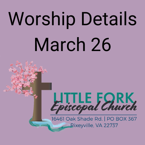 Worship Service & Livestream March 26, 2023